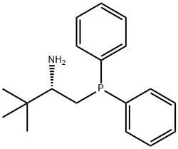 (S)-1-(Diphenylphosphino)-2-amino-3,3-dimethylbutane Struktur