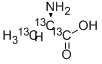 D-丙氨酸-13C3, 286460-72-8, 结构式