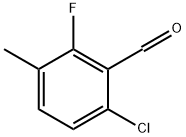 6-Chloro-2-fluoro-3-methylbenzaldehyde Structure