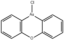 10-chloro-10H-phenoxarsine Struktur
