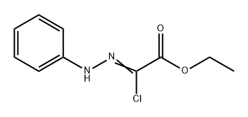 苯肼基氯乙酸乙酯,28663-68-5,结构式