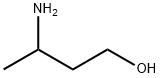 3-アミノ-1-ブタノール 化学構造式