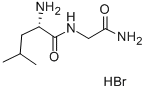H-LEU-GLY-NH2 HBR Structure