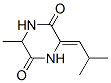 2,5-Piperazinedione,3-methyl-6-(2-methylpropylidene)-,(6Z)-(9CI)|