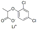 lithium 2-(2,4-dichlorophenoxy)propionate Struktur