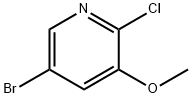 5-溴-2-氯-3-甲氧基吡啶 结构式