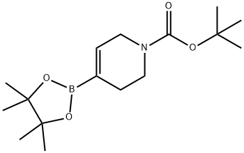 N-Boc-1,2,5,6-tetrahydropyridine-4-boronic acid pinacol ester Structure