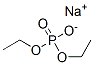 りん酸ジエチル=ナトリウム 化学構造式