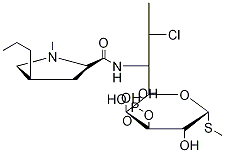 克林霉素3-磷酸盐, 28708-34-1, 结构式