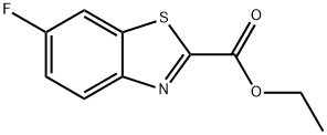2-Benzothiazolecarboxylicacid,6-fluoro-,ethylester(9CI) Structure