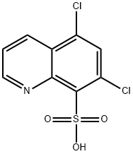8-Quinolinesulfonic  acid,  5,7-dichloro- Structure