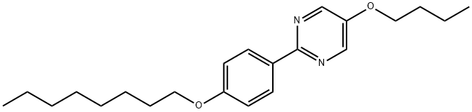 2-(4(n-Octyloxy)-phenyl]-5-n-butyloxypyrimidine Structure