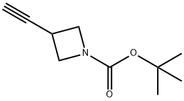 3-Ethynyl-1-azetidinecarboxylic acid tert-butyl ester Structure