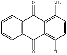 1-amino-4-chloroanthracene-9,10-dione 结构式