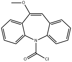 10-Methoxyiminostilbene-5-carbonylchloride  Structure