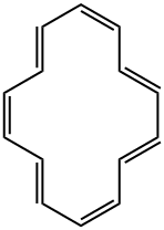 Cyclotetradecane-1,3,5,7,9,11,13-heptene Structure
