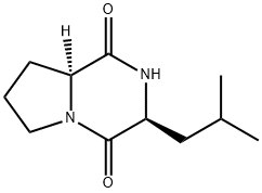 シクロ[L-Leu-L-Pro-] 化学構造式