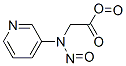 Glycine, N-nitroso-N-3-pyridyl-, 1-oxide (8CI) Structure