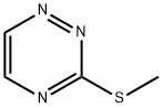 3-Methylthio-1,2,4-triazine Struktur