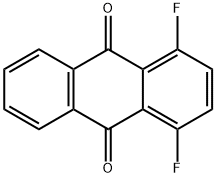 1,4-DIFLUOROANTHRAQUINONE Structure