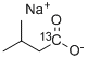 3-甲基丁酸-1-13C 钠盐, 287389-33-7, 结构式