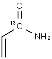 ACRYLAMIDE-1-13C Structure