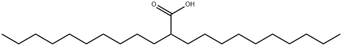 2-癸基十二烷酸, 2874-72-8, 结构式