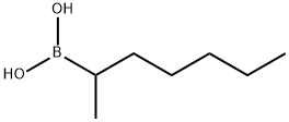 ヘプチルボロン酸 化学構造式