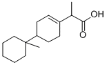 Acide alpha-(methyl-1 cyclohexyl-4 cyclohexen-1 yl) propionique [Frenc h] Structure