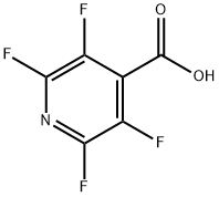 2,3,5,6-四氟吡啶-4-羧酸, 2875-10-7, 结构式