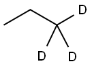 丙烷-1,1,1-D3 结构式