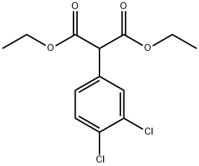 DIETHYL 2-(3,4-DICHLOROPHENYL)MALONATE Structure