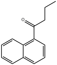 (1-ナフチル)プロピルケトン 化学構造式