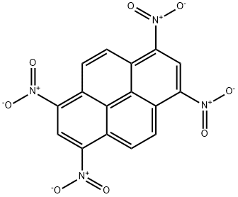 1,3,6,8-テトラニトロピレン 化学構造式