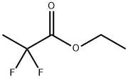 2,2-ジフルオロプロピオン酸エチルエステル 化学構造式