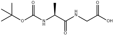 BOC-ALA-GLY-OH Structure