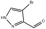 4-BROMO-1H-PYRAZOLE-5-CARBALDEHYDE Struktur