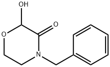 4-BENZYL-2-HYDROXY-MORPHOLIN-3-ONE Struktur