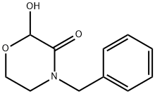 4-BENZYL-2-HYDROXY-MORPHOLIN-3-ONE Structure