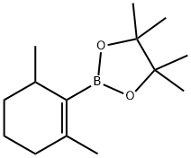 2-(2,6-DIMETHYL-1-CYCLOHEXEN-1-YL)-4,4,5,5-TETRAMETHYL-1,3,2-DIOXABOROLANE Struktur