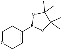 3,6-Dihydro-2H-pyran-4-boronic acid pinacol ester Struktur