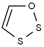 1,2,3-Oxadithiole 结构式