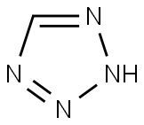 四氮唑, 288-94-8, 结构式