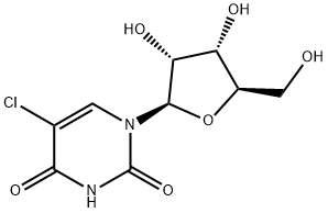 5-Chlorouridine Structure