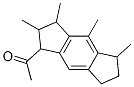 1-(1,2,3,5,6,7-hexahydrotetramethyl-s-indacenyl)ethanone Structure