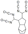 octahydro-4,7-methano-1H-indenedimethyl diisocyanate Struktur