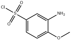 3-amino-4-methoxybenzene-1-sulfonyl chloride Structure