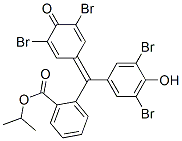 isopropyl 2-[(3,5-dibromo-4-hydroxyphenyl)(3,5-dibromo-4-oxo-2,5-cyclohexadien-1-ylidene)methyl]benzoate|