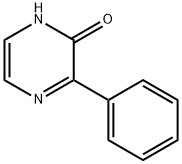 2(1H)-Pyrazinone, 3-phenyl- Struktur