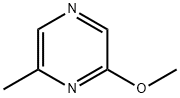 2-メチル-6-メトキシピラジン 化学構造式